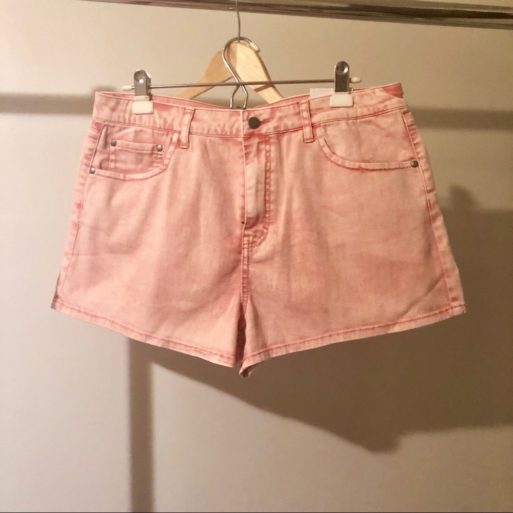 Abound Pink Jean Shorts SIZE 32